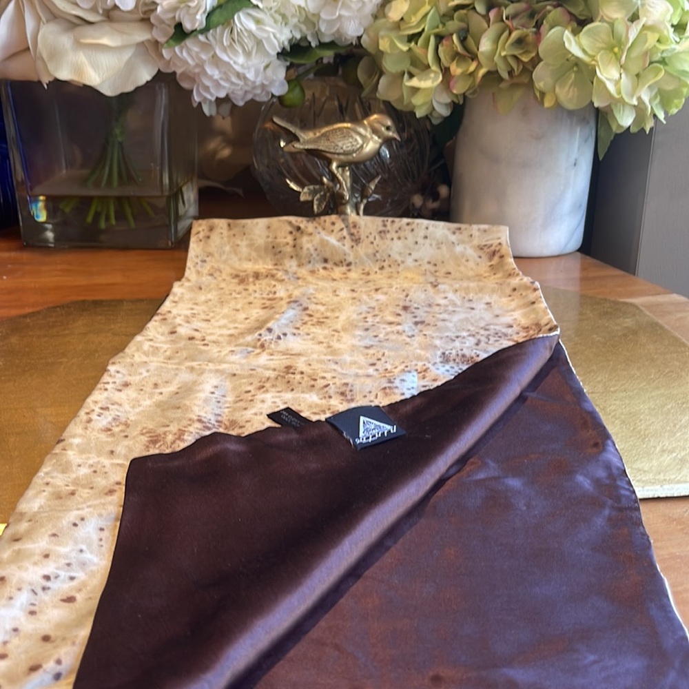 Pinto Italy Reversible Silk Scarf
